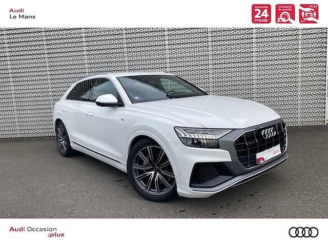 Blanc carrare Occasion 2023 Audi Q8 S-Line SUV | 76 490 € (Super prix) - Image 1/4