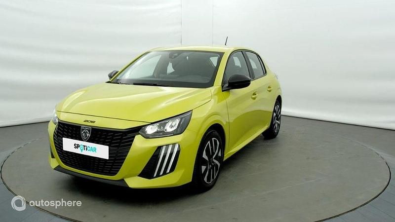Jaune Occasion 2024 Peugeot 208 Active Citadine | 12 980 € (Bon prix) - Image 1/4