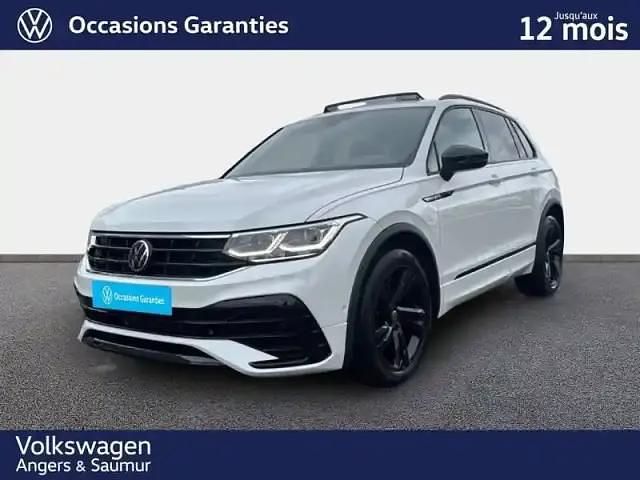 Blanc oryx nacre Occasion 2022 VW Tiguan SUV | 37 490 € (Prix assez cher) - Image 1/4