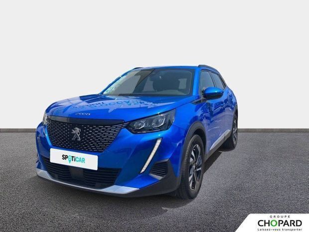 Bleu Utilisé 2021 Peugeot 2008 Allure SUV | 14 942 € (Prix juste) - Image 1/4