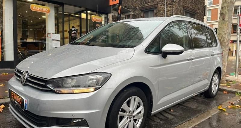 Gris Occasion 2020 VW Touran Business Monospace | 21 490 € - Image 1/4