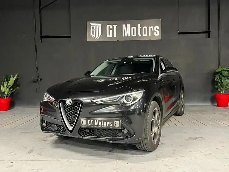 Occasion Alfa Romeo Stelvio Super 212 ch (155 kW) 2017 Noir SUV