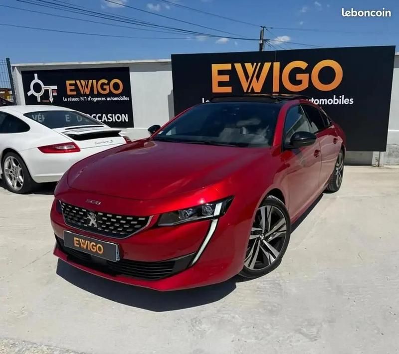Rouge Utilisé 2020 Peugeot 508 GT Berline | 20 989 € (Prix juste) - Image 1/4