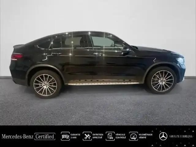 Occasion Mercedes GLC300 AMG line 2022 Noir obsidienne métallisé Coupé