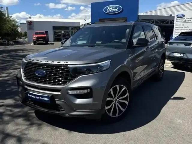 Gris Utilisé 2023 Ford Explorer ST-Line SUV | 77 800 € - Image 1/4