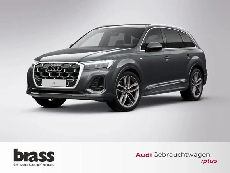 Gris Occasion 2024 Audi Q7 S-Line SUV | 66 300 € - Image 1/4