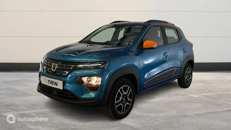 Bleu Occasion 2022 Dacia Spring Comfort Plus Citadine | 9 199 € (Prix juste) - Image 1/4