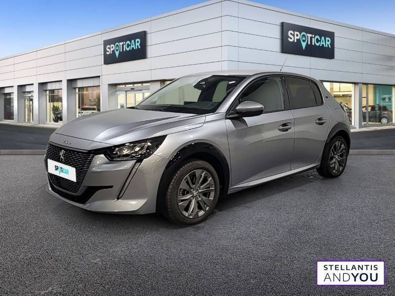 Gris Utilisé 2021 Peugeot e-208 Allure Citadine | 14 480 € (Prix juste) - Image 1/3