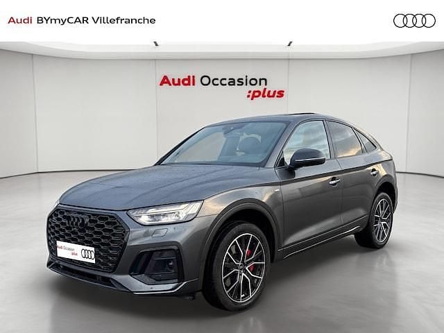 Gris daytona nacré Occasion 2024 Audi Q5 Sportback S-Line SUV | 51 900 € (Bon prix) - Image 1/4