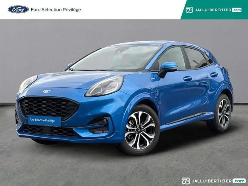 Bleu Utilisé 2022 Ford Puma ST-Line SUV | 19 989 € (Prix juste) - Image 1/4