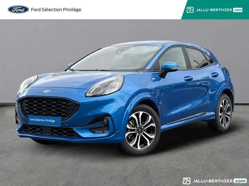 Bleu Utilisé 2022 Ford Puma Gen-E ST-Line SUV | 19 989 € (Prix juste) - Image 1/4