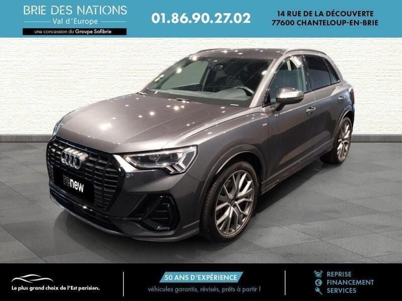 Gris Utilisé 2019 Audi Q3 S-Line SUV | 32 990 € (Bon prix) - Image 1/3