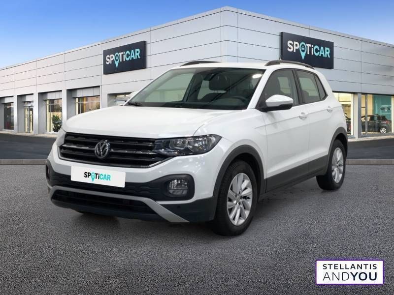 Blanc Utilisé 2019 VW T-Cross LOUNGE SUV | 15 689 € (Prix juste) - Image 1/3