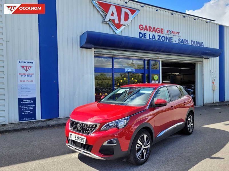Rouge Utilisé 2019 Peugeot 3008 Allure SUV | 25 490 € - Image 1/4