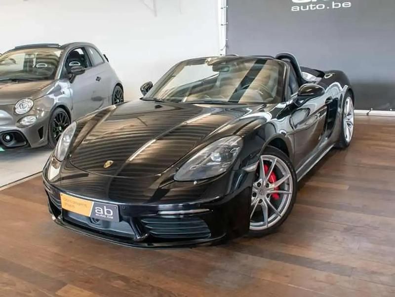 Occasion Porsche 718 Boxster Sport 349 ch (256 kW) 2016 Noir Cabriolet