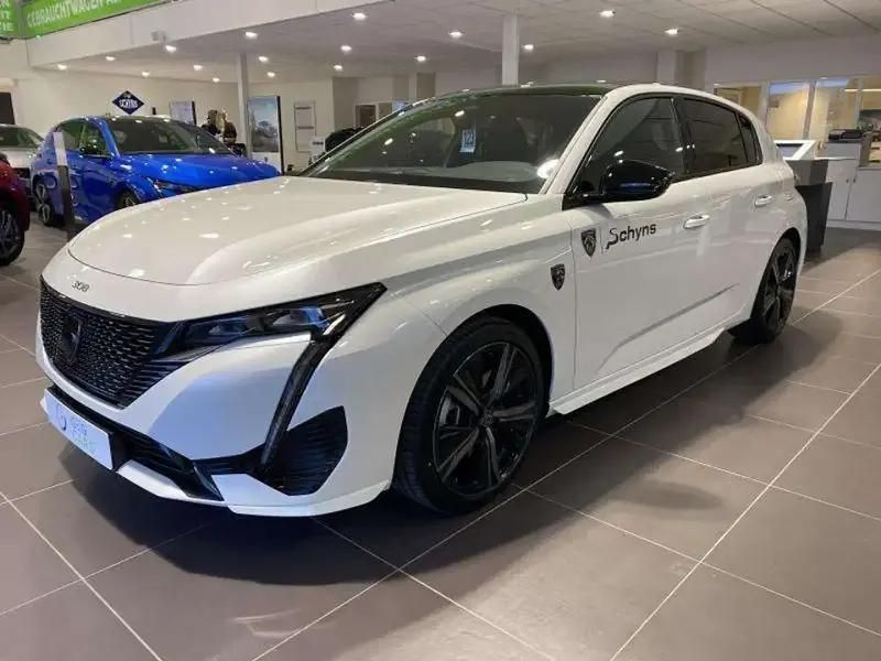 Blanc Utilisé 2022 Peugeot 308 GT Berline | 24 990 € (Prix juste) - Image 1/4