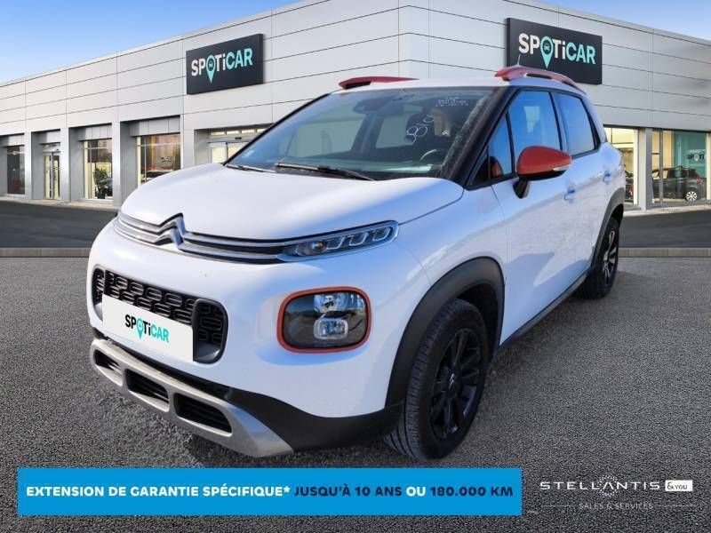 Blanc Utilisé 2021 Citroën C3 Aircross PureTech SUV | 16 290 € (Prix juste) - Image 1/3