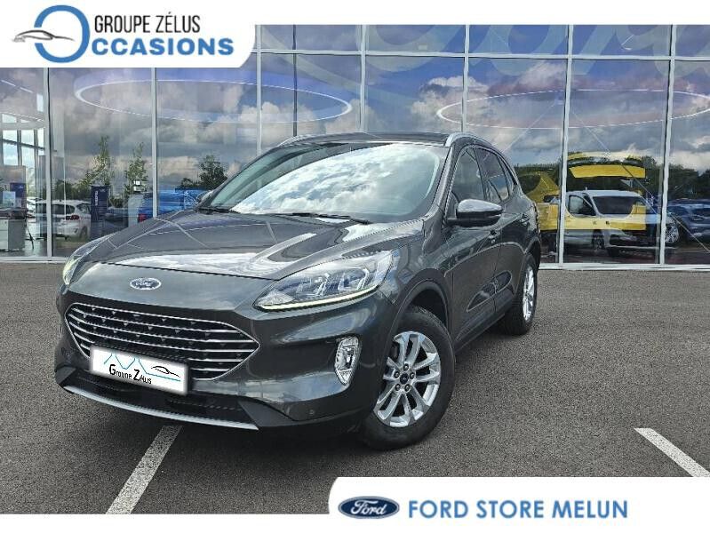 Gris Utilisé 2021 Ford Kuga Titanium SUV | 26 490 € (Prix juste) - Image 1/4