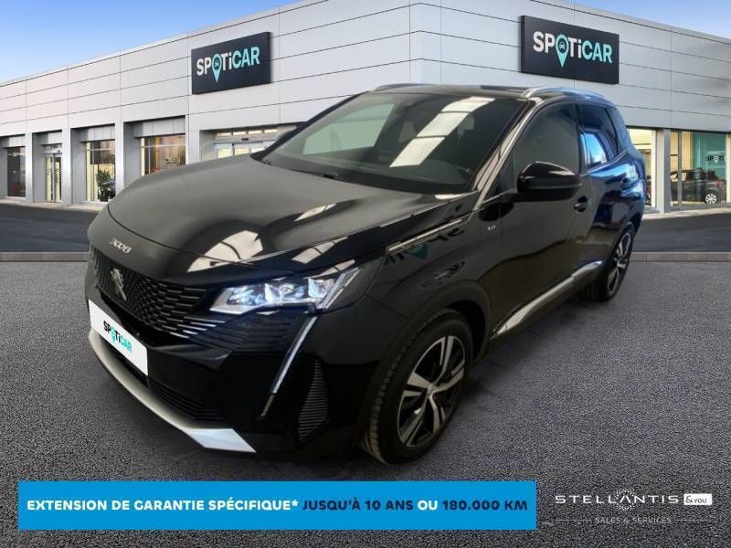 Noir Utilisé 2022 Peugeot 3008 GT | 22 490 € (Prix juste) - Image 1/3