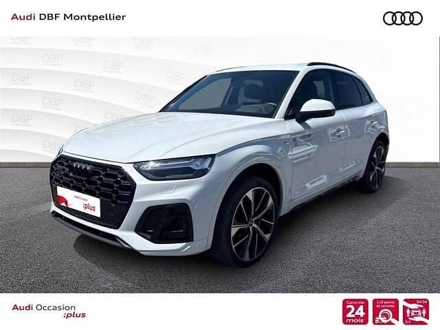 Blanc glacier métallisé Utilisé 2024 Audi Q5 S-Line SUV | 51 880 € (Bon prix) - Image 1/4
