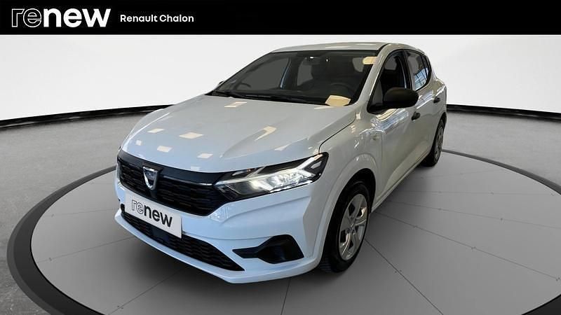 Blanc Utilisé 2022 Dacia Sandero Essentiel Citadine | 12 900 € (Prix juste) - Image 1/4