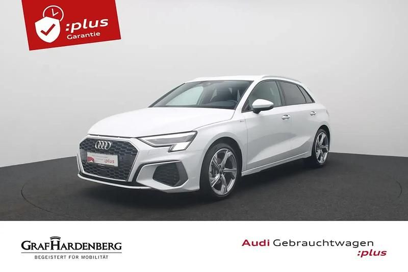 Blanc Occasion 2024 Audi A3 S-Line Berline | 34 380 € (Prix juste) - Image 1/4