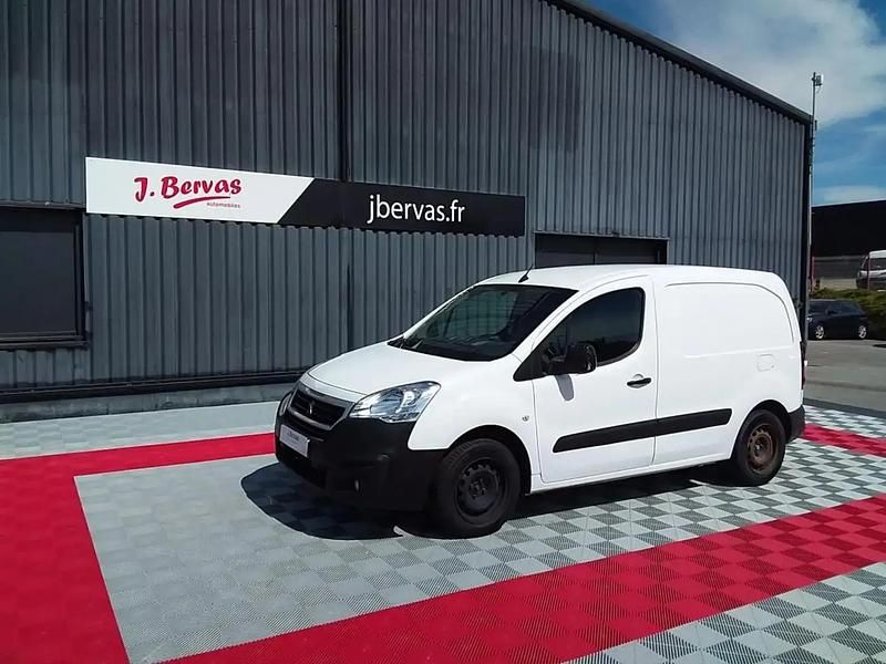 Blanc Occasion 2017 Peugeot Partner Premium Monospace | 10 590 € (Prix cher) - Image 1/4