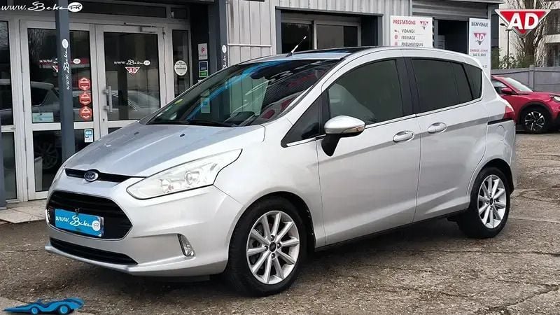 Gris Utilisé 2017 Ford B-MAX Titanium Monospace | 9 400 € (Prix assez cher) - Image 1/4