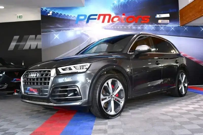 Gris Utilisé 2019 Audi SQ5 Sport SUV | 44 990 € (Prix juste) - Image 1/4