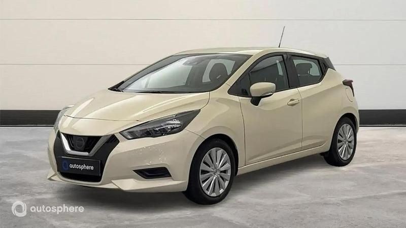 Beige Utilisé 2022 Nissan Micra Acenta Citadine | 13 499 € (Prix juste) - Image 1/4