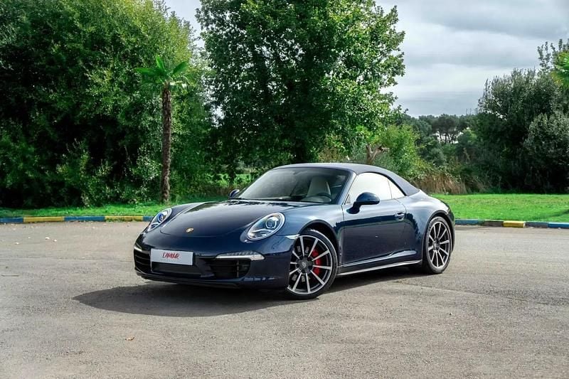 Occasion Porsche 911 Carrera 4S Cabriolet 400 ch (294 kW) 2013 Bleu Cabriolet