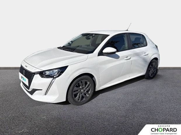 Blanc Utilisé 2021 Peugeot 208 Business-Line Citadine | 10 537 € (Prix juste) - Image 1/4