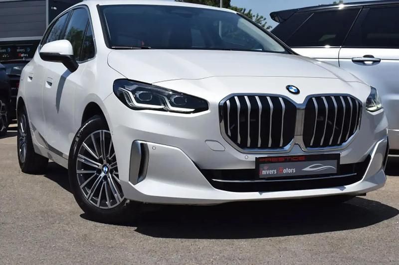Blanc Utilisé 2022 BMW 218 Luxury Line Monospace | 24 900 € (Bon prix) - Image 1/4