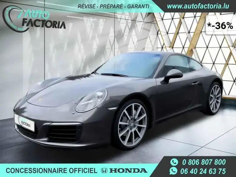 Gris Utilisé 2017 Porsche 991 Coupé | 86 950 € - Image 1/4