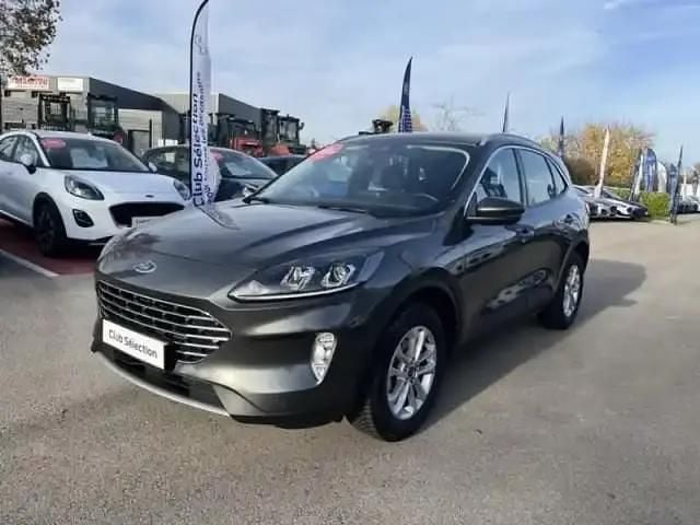 Gris Occasion 2022 Ford Kuga Titanium SUV | 24 499 € (Prix juste) - Image 1/4