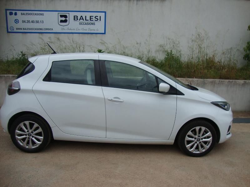 Occasion Renault Zoe Intens 80 kW (109 ch) 2020 Blanc Citadine