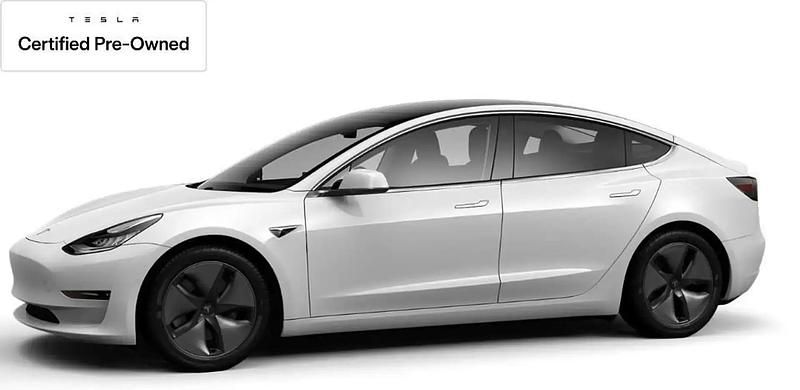 Blanc Utilisé 2020 Tesla Model 3 Berline | 21 400 € (Bon prix) - Image 1/4