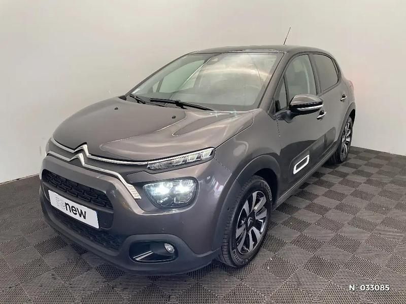 Gris Utilisé 2021 Citroën C3 PureTech Citadine | 12 490 € (Bon prix) - Image 1/4