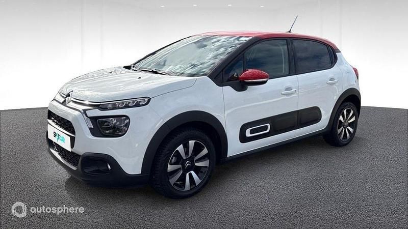 Blanc Utilisé 2023 Citroën C3 PureTech Citadine | 12 779 € (Prix juste) - Image 1/4
