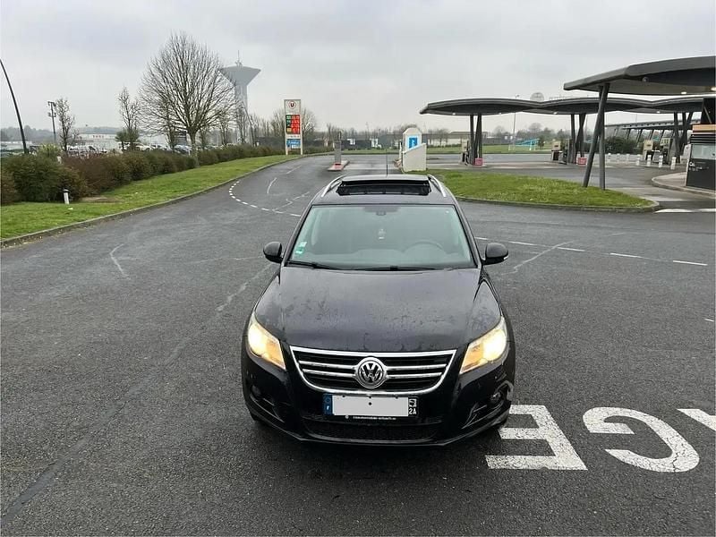 Noir Utilisé 2009 VW Tiguan Sportline SUV | 8 100 € (Prix assez cher) - Image 1/4
