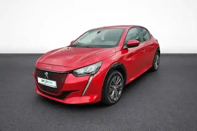 Rouge Utilisé 2021 Peugeot e-208 Citadine | 12 989 € (Super prix) - Image 1/4