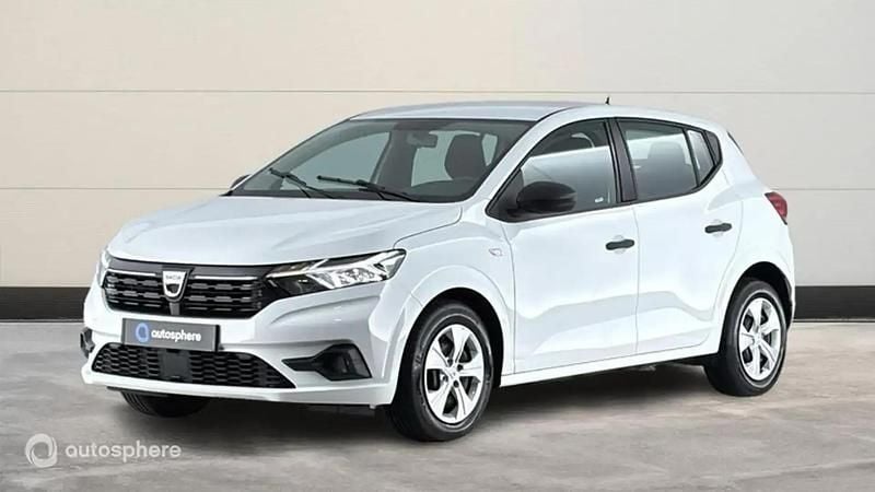 Blanc Utilisé 2022 Dacia Sandero Essentiel Berline | 11 599 € (Bon prix) - Image 1/4