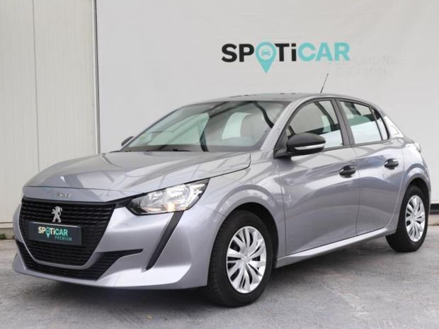 Gris Utilisé 2021 Peugeot 208 S Citadine | 10 600 € (Bon prix) - Image 1/4