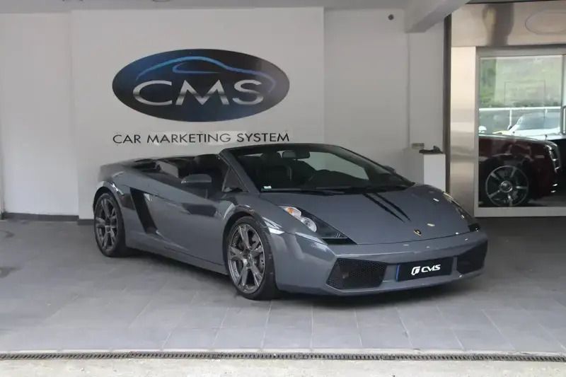 Gris Utilisé 2010 Lamborghini Gallardo Cabriolet | 119 900 € - Image 1/4