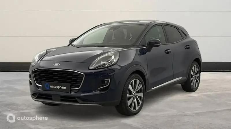 Bleu Utilisé 2022 Ford Puma Titanium X SUV | 18 799 € (Prix juste) - Image 1/4