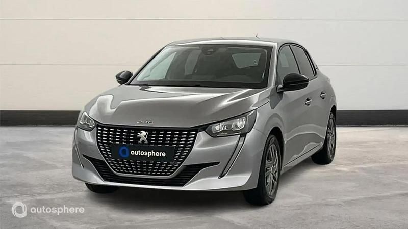 Gris Utilisé 2022 Peugeot 208 Style Citadine | 13 499 € (Prix juste) - Image 1/4