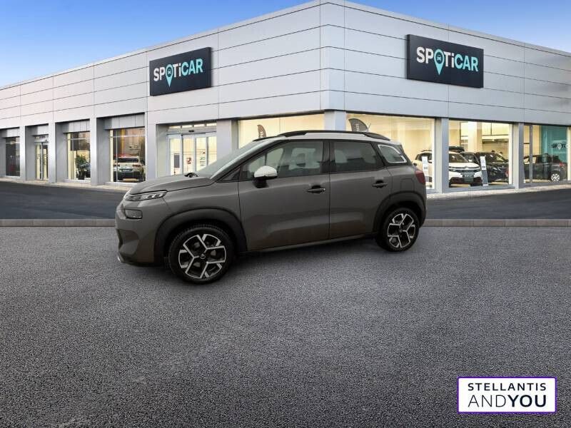 Gris Utilisé 2022 Citroën C3 Aircross PureTech SUV | 17 390 € (Prix juste) - Image 1/4