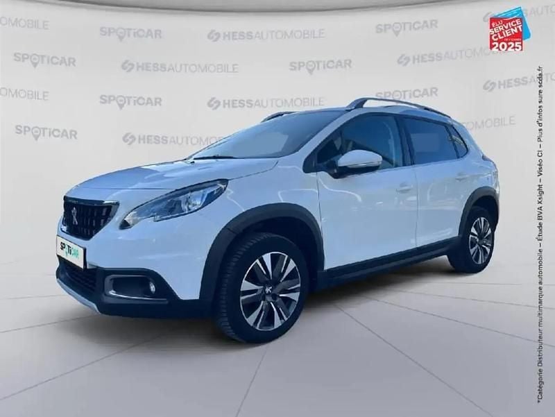 Blanc Utilisé 2019 Peugeot 2008 Allure SUV | 8 499 € (Super prix) - Image 1/4