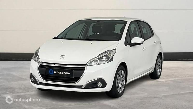 Blanc Utilisé 2019 Peugeot 208 Active Citadine | 10 899 € (Prix juste) - Image 1/4