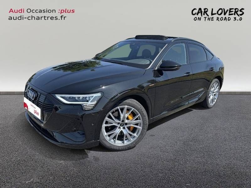 Noir mythe métallisé Utilisé 2021 Audi e-tron Sportback S-Line SUV | 39 990 € (Prix juste) - Image 1/3